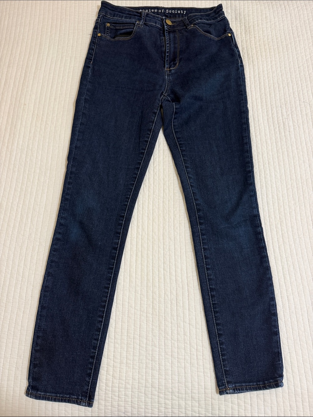 Articles Of Society Dark Indigo Skinny Jeans